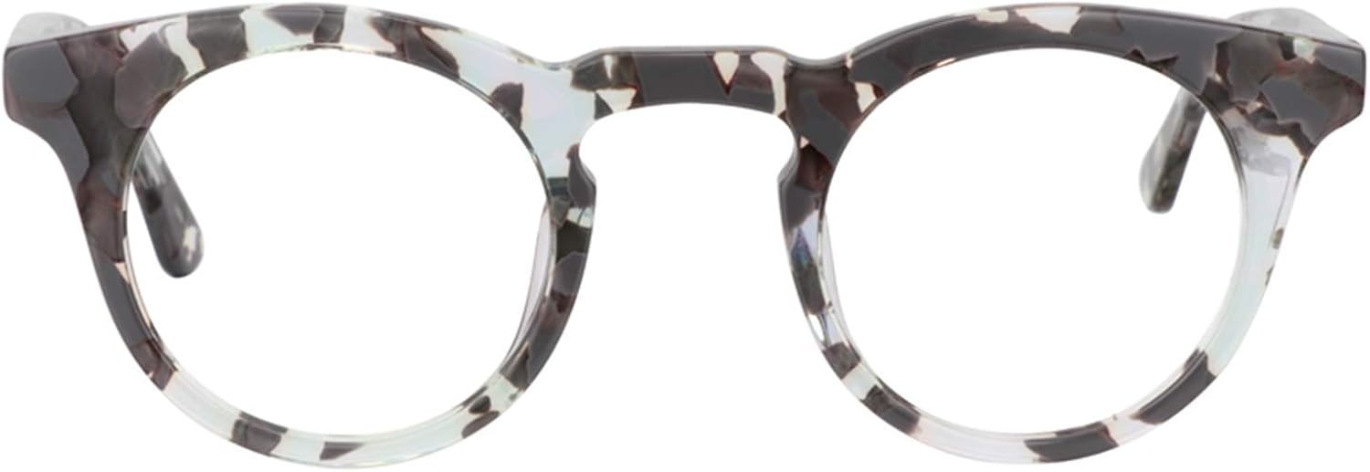 Zeelool Unisex Retro Acetate Extremely Small Round Eyeglasses Frame Abigail FA0742