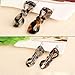 Acrylic Resin Hair Clips Barrettes Set Leopard Geometric Hair Pins, for Party Daily Hair Styling, Women Girls 10 Pcs