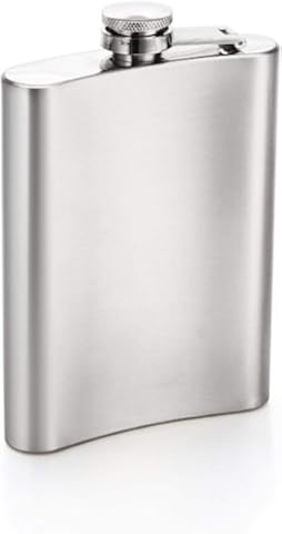 Frasco de Cadera portátil de Acero Inoxidable Acampar al Aire Libre Frasco Tamaño de Bolsillo Frasco Unisex Stoup Mini Wine Pot Gugutogo