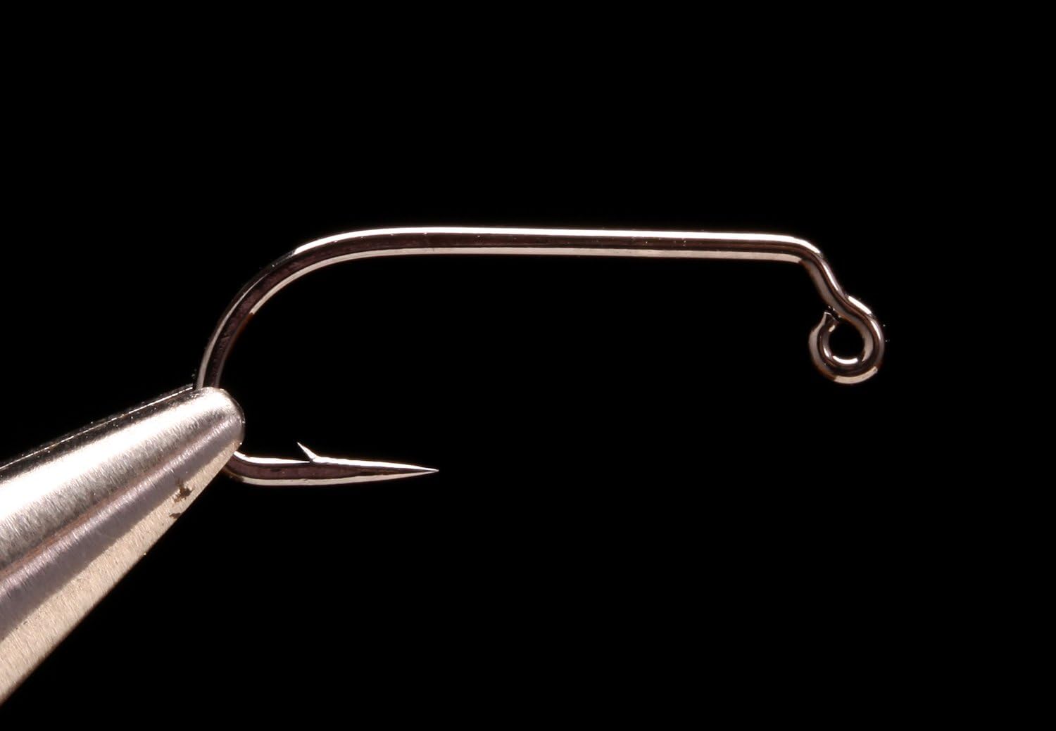 Daiichi 60 Degree Heavy Jig Hook Size #12 Black Nickel
