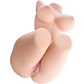 18LB Novelty Adult Doll Companion Doll Lifelike Female Torso for Men | Pocket Pussies, Soft TPE Body-Safe, Extremely Flexible, Easy to Clean, Discreet Travel-Friendly