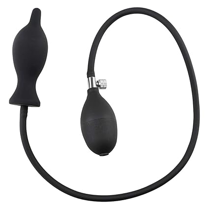 Huafi Analplug Analstöpsel Aufblasbarer Mund Ballon mit Pumpe Silicone Sexspielzeug