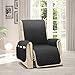 MOYMO Reversible Oversized Recliner Chair Cover,Recliner Slipcover with 2 Inch Strap & Pockets,Machine Washable Recliner Cover for Dogs,Kids,Pets(Recliner Oversize:Dark Grey/Beige)