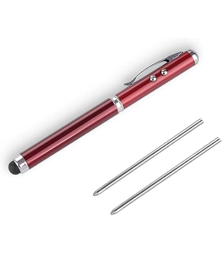 4-in-1 Multi-Function Pen: Stylus, LED Torch, Touch Screen, Ink Write (High Tech)