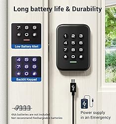 Veise Keyless Entry Door Lock,（2