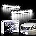 White LED with 8 LED Daytime Running Lights Set