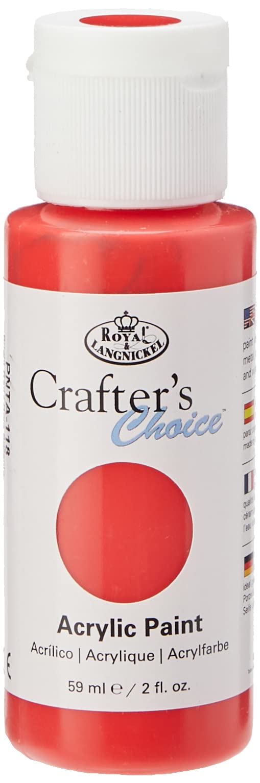 Royal & Langnickel 14302125 Bright Red Acrylic Paint - 59ml — image 1