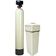 Fleck 5600 SXT Meter Demand Water Softener Grain Capacity 10% Commercial Grade Cation Resin (64,000, Almond)