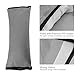 Seat Belt Cover Pad & Seatbelt Adjuster, Kids Seatbelt Cushion & Seat Belt Adjuster for Adult, Travel Baby Car Seat Strap Pad Cover, Toddler Neck Headrest Seatbelt Pillow Safety Belt Positioner Clip