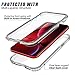 Cozosun Clear Designed for iPhone XR Case, Anti-Scratch Full-Body Heavy Duty Protection with Built-in Screen Protector Rugged Armor Cover Clear Shockproof Case for iPhone XR Case 6.1 Inch 2018