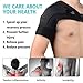 Shoulder Brace - Rotator Cuff Support for Injury Prevention, Dislocated AC Joint, Labrum Tear, Tendonitis and Fracture - Shoulder Compression Sleeve with Pressure Pad for Men（Large）