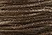 Mandala Crafts 1.5mm 2mm 3mm 4mm Natural Round Suede Leather String Cord Rope Spool for Necklace Bracelet Jewelry Making (1.5mm, Brown)