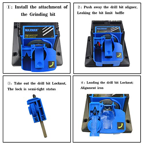 Multi-Functional Electric Knife Sharpener/Chisel/Plane Blade/HSS Drill Sharpening Machine Use For Kitchen Knives Power Tools - Thumbnail 3
