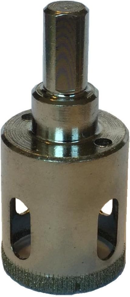 1 1/8" Diamond Core Drill Bit For Glass and Tile | Beginner's Instructions Drilling Guide | 1125DHS