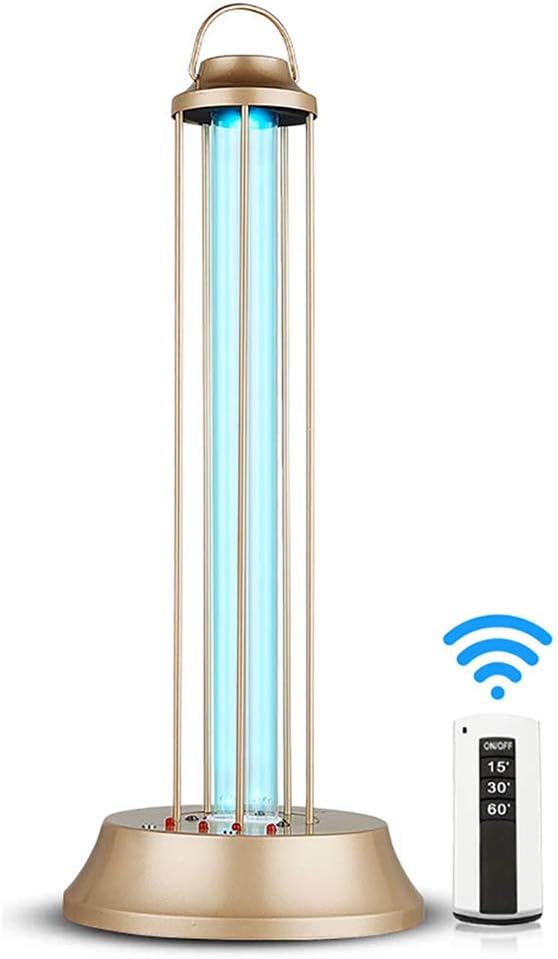 MMZZ Germicidial Ultraviolet Lamp/UV Disinfection Light/Portable Sanitizer Light,Air Purifier/Remove Formaldehyde/Anti-Bacterial Rate 99%, for Car/Household/School/Hotel/Pet Area