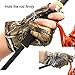 QualyQualy Sun Gloves UV Protection Gloves Fishing Gloves Camouflage Gel Glove Thin Fingersless Gloves Men for Kayaking Paddling Driving Hiking
