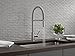 Delta Essa Matte Black Touch Kitchen Faucet with Pull Down Sprayer, Modern Single Hole Touch On Kitchen Sink Faucet, Single Handle, Matte Black 9113T-BL-DST