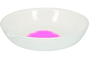 Eisco Labs Evaporating Basin - Porcelain - Flat Form with Spout - 100ml