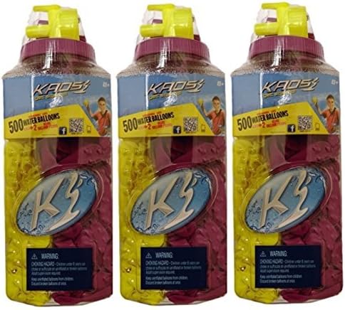500ct Water Splashers Water Bombs Team Tubes Balloons -Biodegradable by Water Splashers
