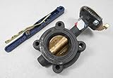 NIBCO LD-2100-3 LUG STYLE BUTTERFLY VALVE 2-1/2" W/ LEVER-LOCK HANDLE