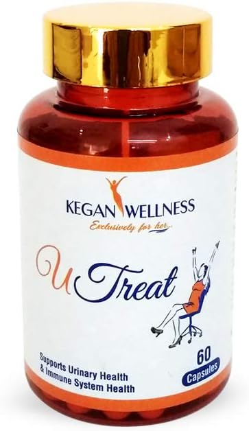 Kegan Wellness UTreat for urinary infection,contains cranberry extract - 60 Capsules