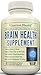 Brain Function Booster. Memory, Mind & Focus Enhancer - Promotes Concentration, Cognition & Mental Performance. Best Nootropic Supplement with Ginkgo Biloba + DMAE + Vitamins & More