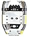 RedFeather Men's Hike Recreational Series Snowshoe Kit with SV2 Bindings, Ski Poles and Carry Bag -1500