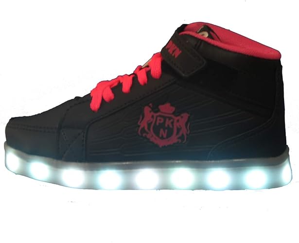tenis infantil de led recarregavel