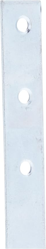 Merriway BH00222 Straight Zinc Plated Repair Plate Bracket 150mm Pack of 4 view 3
