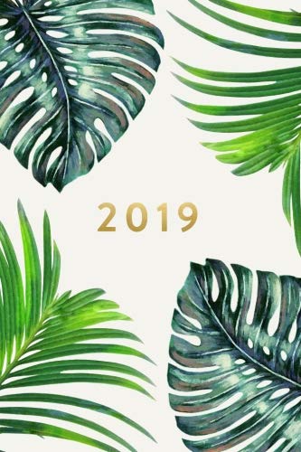 2019 | Weekly & Monthly Planner: Palm Leaves, January 2019 - December 2019, 6