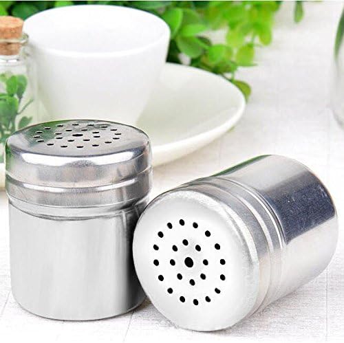 Set of 2 Stainless Steel Salt and Pepper Grinder Pepper Mill Salt Shaker