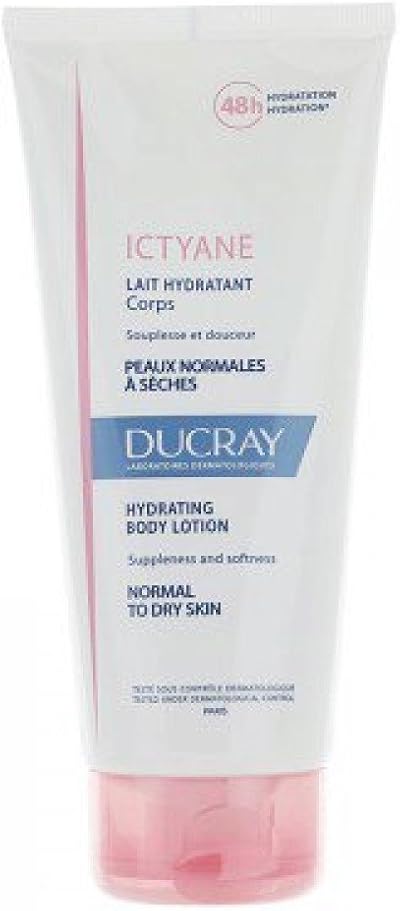 Ducray Ictyane Hydrating Body Lotion 200ml Daily Moisturizer Dry Skin