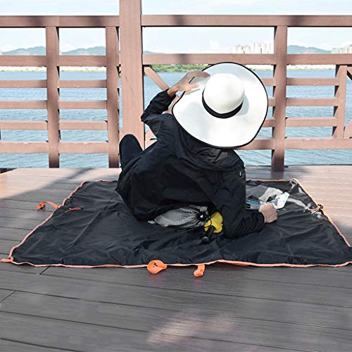 Chenway Picnic Blanket Waterproof Multi-Function Outdoor Travel Bag Beach Blanket Oxford Carpet Picnic Blanket Tote Camping Storage Bags