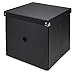 Samsill PNS02LSBK Pop n' Store Decorative Storage Box With Lid