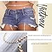 Victray Crystal Leg Chains Body Chain Belly Thigh Chain Summer Beach Fashion Body Jewelry for Women and Girls (Gold)