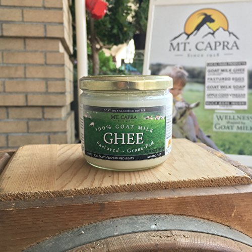 MT. CAPRA SINCE 1928 Goat Milk Ghee Grass Fed Clarified Butter High