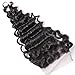 14 Inch Brazilian Deep Wave 4x4 Lace Closure Free Part Brazilian Virgin Remy Human Hair 100% Unprocessed Natural Color Soft Silky Hair Products for Black Color Soft Silky Hair Products for Black Women