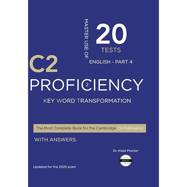 Amazon.com: C2 PROFICIENCY (Word Formation): 30 Practice Tests for