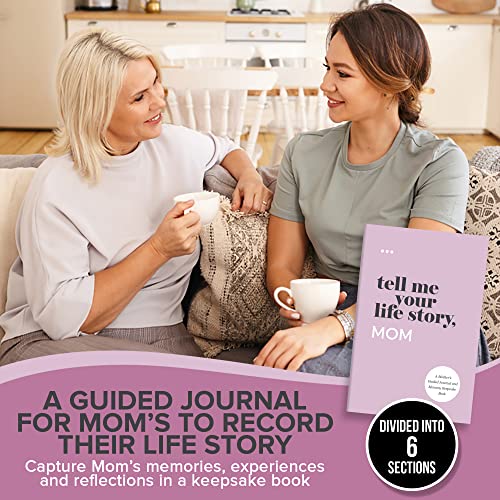 Tell Me Your Life Story, Mom: A Mother’s Guided Journal and Memory Keepsake Book (Tell Me Your Life Story® Series Books) Tell Me Your Life Story, Mom: A Mother’s Guided Journal and Memory Keepsake Book (Tell Me Your Life Story® Series Books) Paperback Hardcover