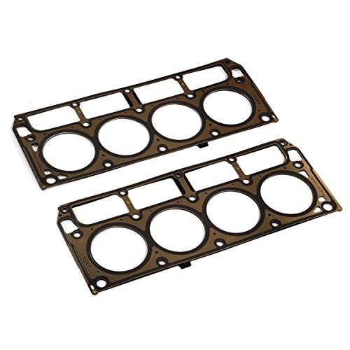 MLS Cylinder Head Gasket Set VIN-C, M, P, T Compatible with Chevrolet Suburban Avalanche Silverado Sierra Savana Express Tahoe Replacement For Buick Rainier Escalade 4.8L 5.3L V8 OHV CS9284 HS9292PT