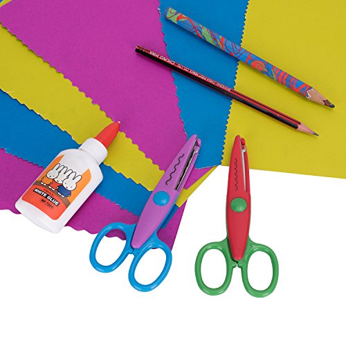 6 Paper Craft Edger Scissors-LANGSHOP 2018 Best Kids Pattern Scissor Kits