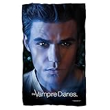 Vampire Diaries Supernatural TV Series Stefan Eyes Polar Fleece Blanket
