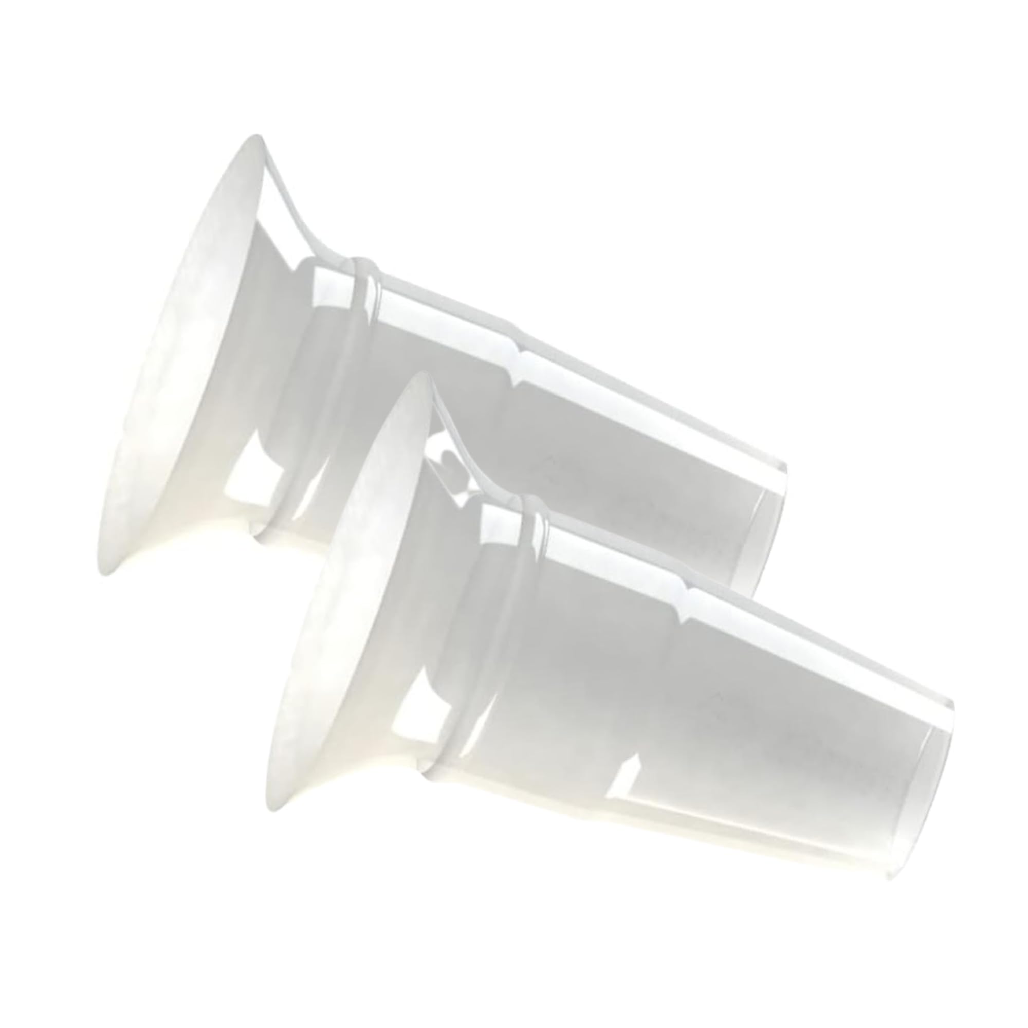 ARDO 2 x 22mm Breast Shells Flange Inserts for Breastfeeding. Clear Breast Shields for Extra Comfort While Pumping & Expressing Milk. Use with Ardo Alyssa, Calypso & Amaryll Breast Pump.