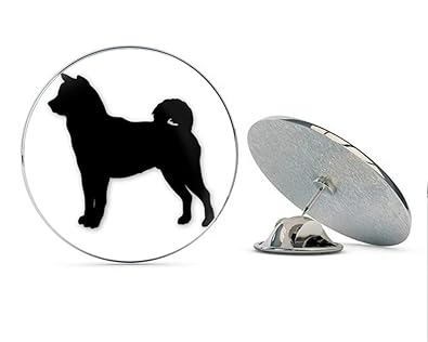Amazoncom Brk Studio Shiba Inu Dog Breed Round Metal 075