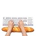 Keyboard & Mouse Wrist Rest Pad,LITOP Non Slip Silica Gel Soft to the Touch Support for Office,Computer,Laptop & Mac - Durable & Comfortable & Lightweight for Easy Typing & Pain Relief,New Bread Shape