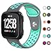 KIMILAR Compatible Versa Bands, Sport Silicone Breathable Replacement Strap Bands with Ventilation Holes Compatible Versa Smart Watch