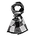 Long Cotton Scarf for Men - Warm Fringe Plaid Scarves With Luxurious Gift Box