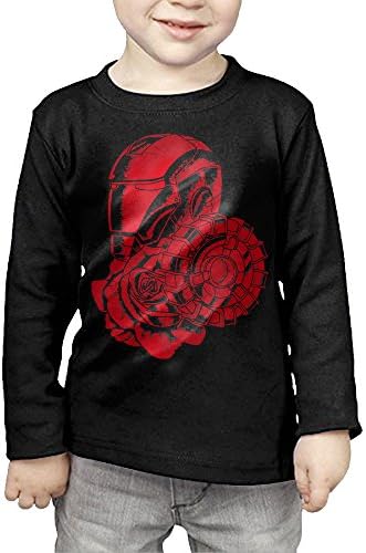 Tony Stark Light-Up Arc Reactor LED Iron Children's Pullover Long Sleeve T Shirt 5-6 Toddler