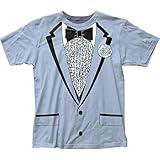 Impact Originals Retro Prom Blue Tux T-shirt