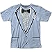 Impact Originals Retro Prom Blue Tux T-shirt